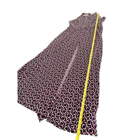 MICHAEL KORS Pink Sleeveless Maxi Dress with Slit size L - Picture 9 of 13